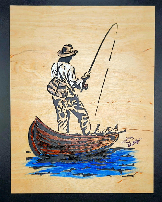 Fretwork Fisherman